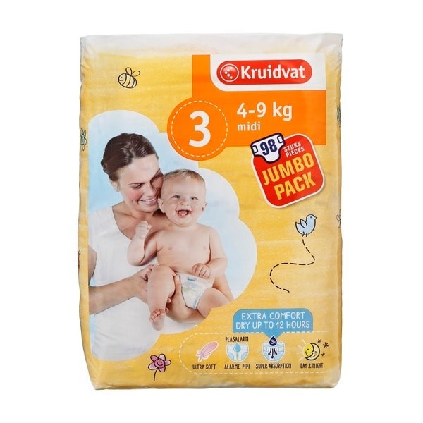 Kruidvat Diapers Size 3 Diaper Central Kenya