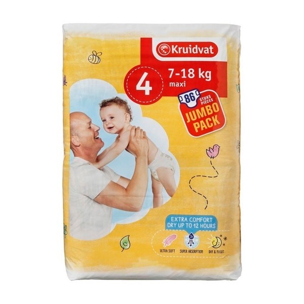 Kruidvat Diapers size 4 Diaper Central Kenya